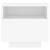 Noptiere cu lumini LED, alb, 40x39x37 cm GartenMobel Dekor