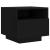 Noptieră cu lumini LED, negru, 40x39x37 cm GartenMobel Dekor