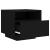 Noptiere cu lumini LED, 2 buc., negru, 40x39x37 cm GartenMobel Dekor
