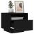 Noptiere cu lumini LED, 2 buc., negru, 40x39x37 cm GartenMobel Dekor