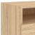 Noptieră cu lumini LED, stejar sonoma, 40x39x37 cm GartenMobel Dekor