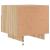 Noptiere cu lumini LED, 2 buc., stejar sonoma, 40x39x37 cm GartenMobel Dekor