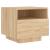 Noptiere cu lumini LED, 2 buc., stejar sonoma, 40x39x37 cm GartenMobel Dekor