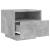 Noptiere cu lumini LED, 2 buc., gri beton, 40x39x37 cm GartenMobel Dekor