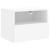 Comode TV de perete, 2 buc., alb, 40x30x30 cm, lemn prelucrat GartenMobel Dekor