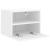 Comode TV de perete, 2 buc., alb, 40x30x30 cm, lemn prelucrat GartenMobel Dekor