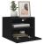 Comode TV de perete, 2 buc., negru, 40x30x30 cm, lemn prelucrat GartenMobel Dekor