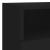 Comode TV de perete, 2 buc., negru, 40x30x30 cm, lemn prelucrat GartenMobel Dekor