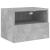 Comodă TV de perete, gri beton, 40x30x30 cm, lemn prelucrat GartenMobel Dekor