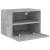 Comode TV de perete, 2 buc., gri beton, 40x30x30 cm, lemn GartenMobel Dekor