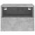 Comode TV de perete, 2 buc., gri beton, 40x30x30 cm, lemn GartenMobel Dekor