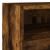 Comodă TV de perete stejar fumuriu 40x30x30 cm lemn prelucrat GartenMobel Dekor