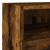 Comodă TV de perete stejar fumuriu 40x30x30 cm lemn prelucrat GartenMobel Dekor