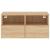Comodă TV de perete, stejar sonoma, 60x30x30 cm, lemn prelucrat GartenMobel Dekor