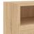 Comodă TV de perete, stejar sonoma, 60x30x30 cm, lemn prelucrat GartenMobel Dekor