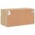 Comodă TV de perete, stejar sonoma, 60x30x30 cm, lemn prelucrat GartenMobel Dekor