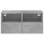 Comodă TV de perete, gri beton, 60x30x30 cm, lemn prelucrat GartenMobel Dekor