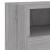 Comode TV de perete, 2 buc., gri sonoma, 60x30x30 cm, lemn GartenMobel Dekor