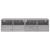 Comode TV de perete, 2 buc., gri sonoma, 60x30x30 cm, lemn GartenMobel Dekor
