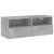 Comode TV de perete, gri beton, 80x30x30 cm, lemn prelucrat GartenMobel Dekor