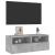 Comode TV de perete, gri beton, 80x30x30 cm, lemn prelucrat GartenMobel Dekor