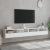 Dulapuri TV de perete 2 buc. alb 100x30x30 cm lemn compozit GartenMobel Dekor