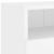 Dulapuri TV de perete 2 buc. alb 100x30x30 cm lemn compozit GartenMobel Dekor