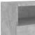 Comodă TV de perete, gri beton, 100x30x30 cm, lemn prelucrat GartenMobel Dekor
