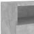 Comode TV de perete, 2 buc., gri beton, 100x30x30 cm, lemn GartenMobel Dekor