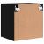 Comode TV de perete, 2 buc. negru, 40,5x30x40 cm lemn prelucrat GartenMobel Dekor