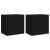 Comode TV de perete, 2 buc. negru, 40,5x30x40 cm lemn prelucrat GartenMobel Dekor