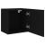 Comode TV de perete, 2 buc. negru, 40,5x30x40 cm lemn prelucrat GartenMobel Dekor