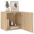 Comodă TV de perete, stejar sonoma 40,5x30x40 cm lemn prelucrat GartenMobel Dekor