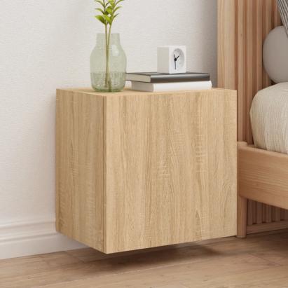 Comodă TV de perete, stejar sonoma 40,5x30x40 cm lemn prelucrat GartenMobel Dekor