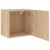 Comode TV de perete, 2 buc., stejar sonoma, 40,5x30x40 cm, lemn GartenMobel Dekor
