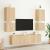 Comode TV de perete, 2 buc., stejar sonoma, 40,5x30x40 cm, lemn GartenMobel Dekor