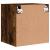 Comodă TV de perete stejar fumuriu 40,5x30x40 cm lemn prelucrat GartenMobel Dekor