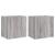 Comode TV de perete, 2 buc., gri sonoma, 40,5x30x40 cm, lemn GartenMobel Dekor