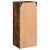 Comodă TV de perete stejar fumuriu 40,5x30x90 cm lemn prelucrat GartenMobel Dekor