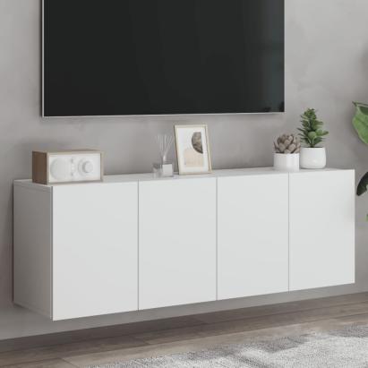 Comodă TV de perete, 2 buc. alb, 60x30x41 cm GartenMobel Dekor