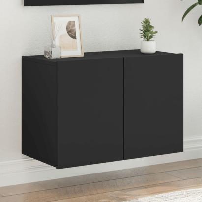 Comodă TV de perete, negru, 60x30x41 cm GartenMobel Dekor