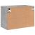 Comodă TV de perete, gri beton, 60x30x41 cm GartenMobel Dekor