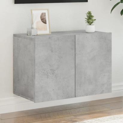 Comodă TV de perete, gri beton, 60x30x41 cm GartenMobel Dekor