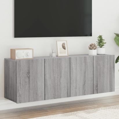 Comodă TV de perete, 2 buc. gri sonoma, 60x30x41 cm GartenMobel Dekor