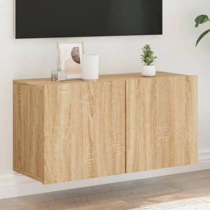 Comodă TV de perete, stejar sonoma, 80x30x41 cm GartenMobel Dekor