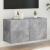 Comodă TV de perete, gri beton, 80x30x41 cm GartenMobel Dekor