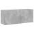 Comodă TV de perete, gri beton, 100x30x41 cm GartenMobel Dekor