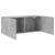 Comodă TV de perete, gri beton, 100x30x41 cm GartenMobel Dekor