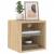 Comode TV de perete cu lumini LED 2 buc. stejar 30x28,5x30 cm GartenMobel Dekor