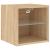 Comode TV de perete cu lumini LED 2 buc. stejar 30x28,5x30 cm GartenMobel Dekor